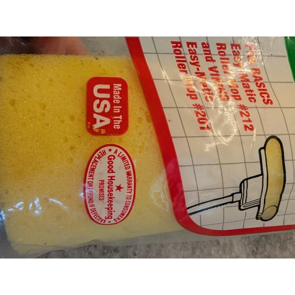 1994 O-Cedar Easymatic Roller‎ Mop Refill Number #251